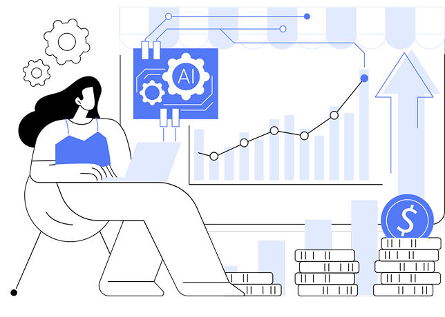 Business Forecast Illustration